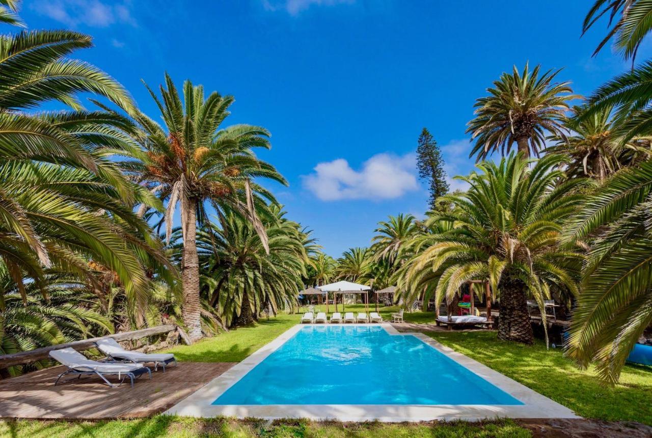 Detached Villa With Garden, Heated And Private Pool, Sea View, Parking Free Tijoco de Abajo Buitenkant foto