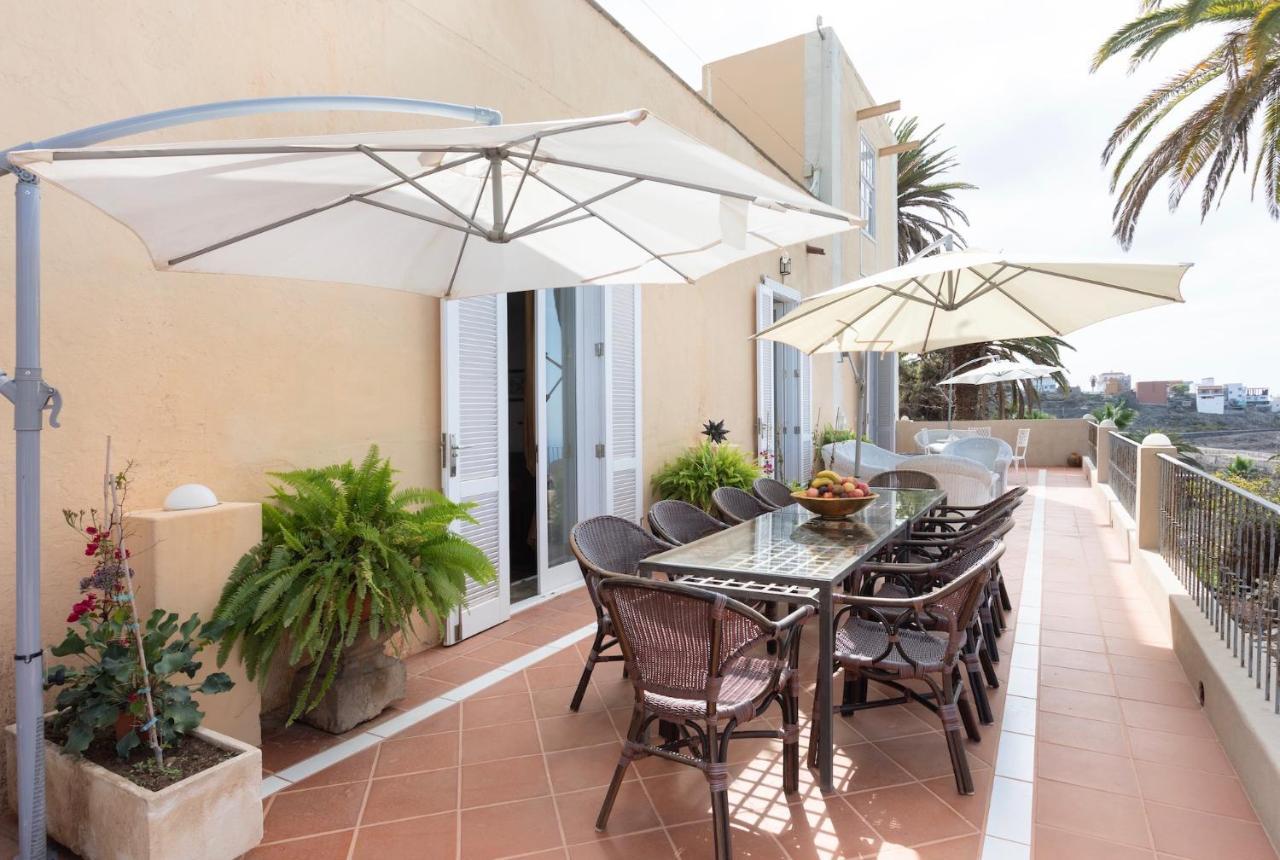 Detached Villa With Garden, Heated And Private Pool, Sea View, Parking Free Tijoco de Abajo Buitenkant foto